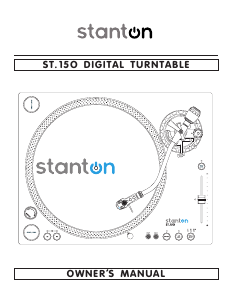 Manual Stanton ST.150 Turntable