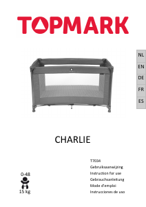 Manual Topmark Charlie Cot