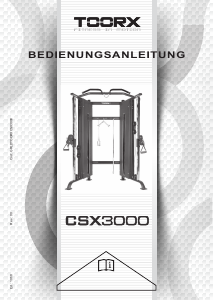 Bedienungsanleitung Toorx CSX-3000 Kraftstation