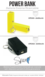Manuale Spice PowerBank 2600 Caricatore portatile