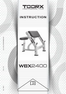 Handleiding Toorx WBX-2400 Fitnessapparaat