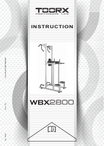 Manual Toorx WBX-2800 Multi-gym