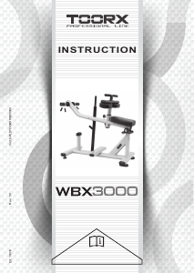 Handleiding Toorx WBX-3000 Fitnessapparaat