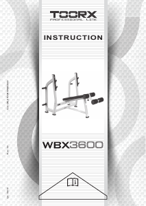 Handleiding Toorx WBX-3600 Fitnessapparaat
