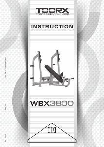 Handleiding Toorx WBX-3800 Fitnessapparaat