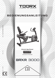 Bedienungsanleitung Toorx BRXR-3000 Heimtrainer