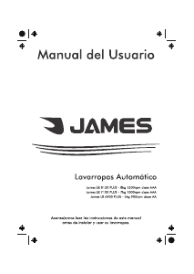 Manual de uso James LR 6900 PLUS Lavadora
