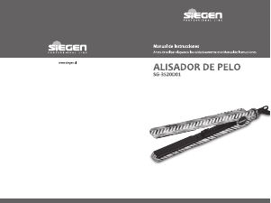 Manual de uso Siegen SG-3520D01 Plancha de pelo