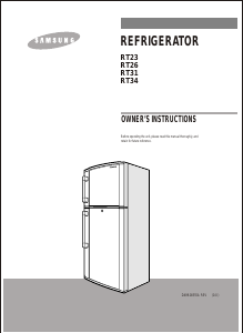 Handleiding Samsung RT421BVMS Koel-vries combinatie