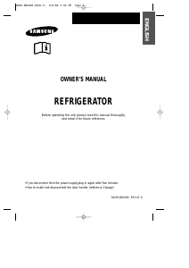 Manual Samsung SR424NTS Fridge-Freezer