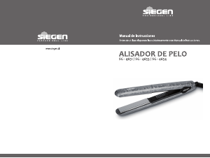 Manual de uso Siegen SG-4653 Plancha de pelo