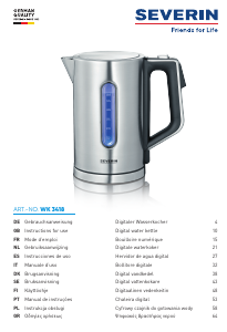 Manual Severin WK 3418 Kettle