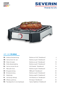 Instrukcja Severin PG 8545 Grill stołowy