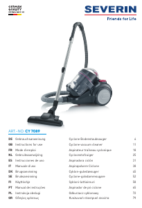 Manual Severin CY 7089 Vacuum Cleaner