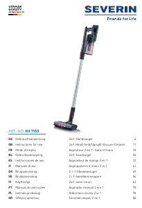 Manual Severin HV 7153 Vacuum Cleaner