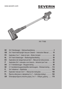 Bedienungsanleitung Severin HV 7166 Staubsauger