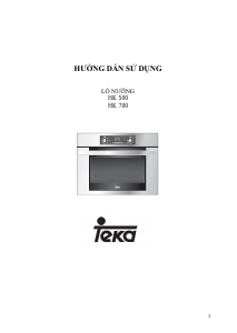 Hướng dẫn sử dụng Teka HK 700 Lò nướng