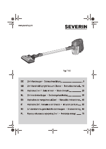 Manual de uso Severin HV 7160 Aspirador