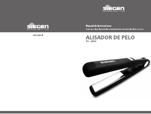 Manual de uso Siegen SG-4800 Plancha de pelo