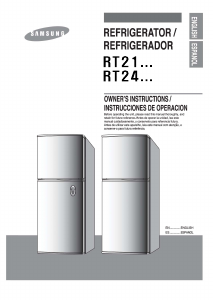 Handleiding Samsung RT21MFSS Koel-vries combinatie