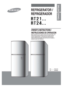 Manual de uso Samsung RT21VGSS Frigorífico combinado