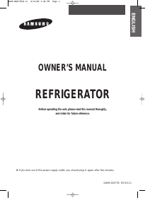 Manual Samsung RT53EAEW Fridge-Freezer