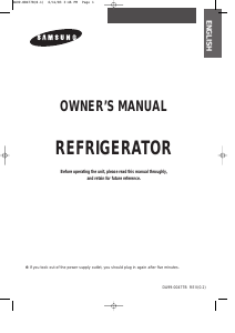 Manual Samsung RT58EAMS Fridge-Freezer