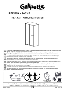 Manuale Galipette Sacha Guardaroba