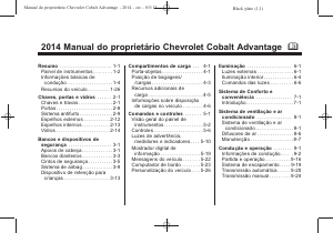 Manual Chevrolet Cobalt Advantage (2014)