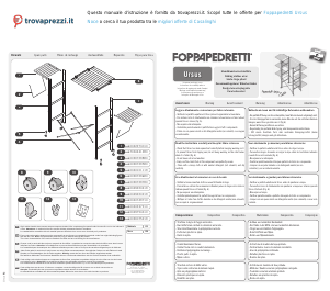 Manuale Foppapedretti Ursus Stendibiancheria