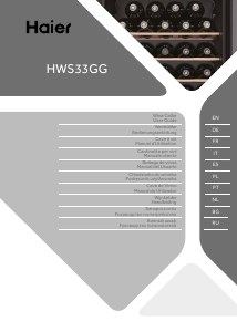 Manual de uso Haier HWS33GG Vinoteca