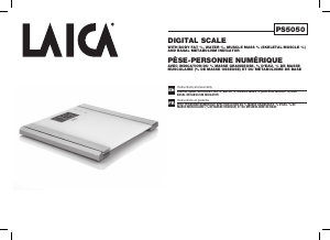 Mode d’emploi Laica PS5050 Pèse-personne