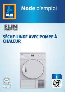 Mode d’emploi ELIN WPT716141 Sèche-linge