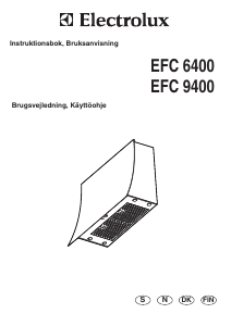 Brugsanvisning Electrolux EFC6400 Emhætte