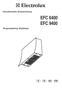 Bruksanvisning Electrolux EFC6400 Kjøkkenvifte