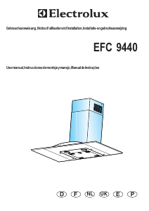 Handleiding Electrolux EFC9440 Afzuigkap