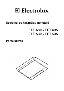 Használati útmutató Electrolux EFT530 Páraelszívó