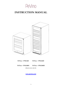 Manual PeVino PNG46D Wine Cabinet