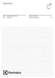 Návod Electrolux EEG67410W Umývačka riadu