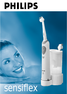 Manual Philips HX2545 Sensiflex Escova de dentes elétrica