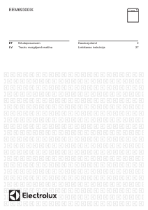 Rokasgrāmata Electrolux EEM69300IX Trauku mašīna