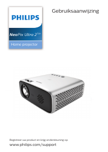 Handleiding Philips NPX644 NeoPix Ultra 2TV+ Beamer