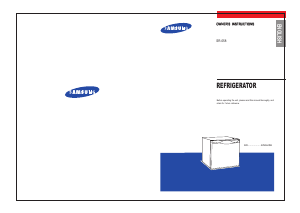 Manual Samsung SR-058 Refrigerator