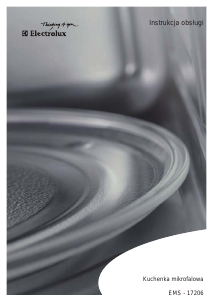 Instrukcja Electrolux EMS17206 Kuchenka mikrofalowa