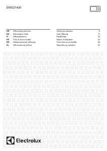 Priručnik Electrolux EMS21400 Mikrovalna pećnica