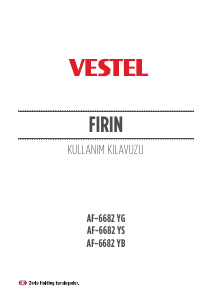Kullanım kılavuzu Vestel AF-6682 YB Fırın