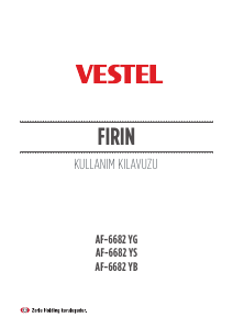 Kullanım kılavuzu Vestel AF-6682 YG Fırın