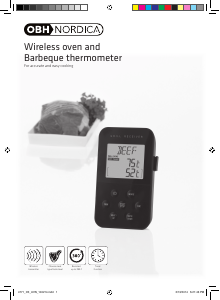 Bruksanvisning OBH Nordica 4771 Wireless Kjøkkentermometer