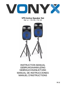 Manual Vonyx 178.135 Speaker