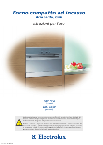 Manuale Electrolux EBCGL6WE Forno